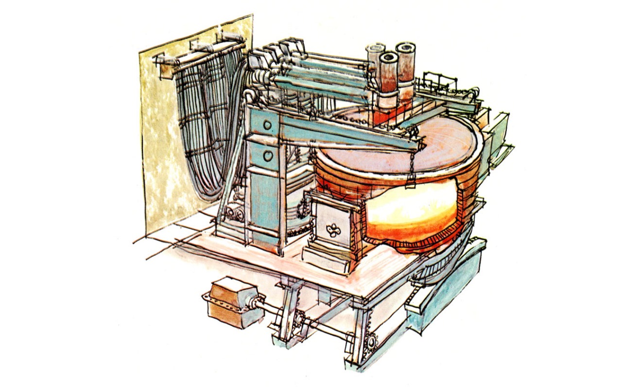 steel furnance